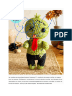 Zombie Dhalloween Amigurumi PDF Patron Gratuit