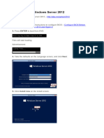 Install Server 2012