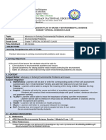 Lesson Plan Demo Environmental Science