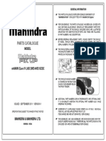 MAN-XXXX1 151pp Parts Catalogue Mahindra Pik-Up Ver1 Sept 2011-2-2
