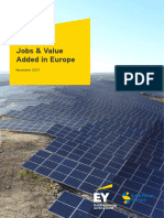 Solar PV Jobs & Value Added in Europe: November 2017