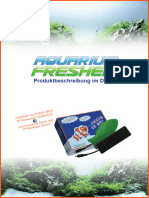 Produktbeschreibung Aquarium Fresher