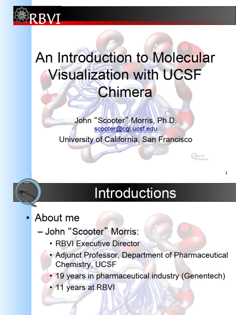 Molecular Visualization Tutorial | PDF | Molecular Dynamics | Force ...