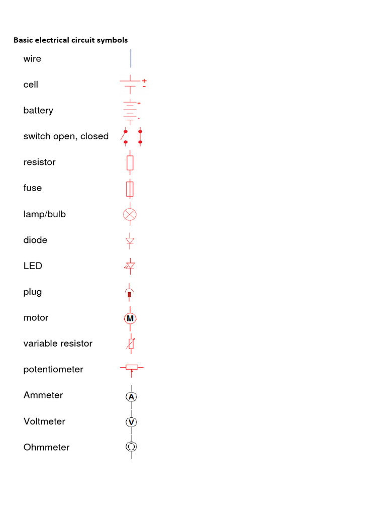7.Electrical Circuit Symbols PDF