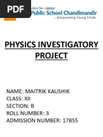 Physics Project