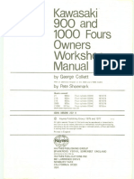 Kawasaki KZ900 Service Manual Haynes