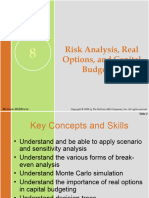 Risk Analysis, Capital Budgeting