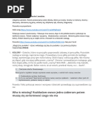 English Class Klasa 4 Unit 2 | PDF