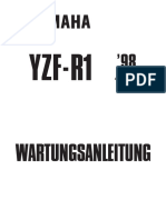 Werkstatthandbuch Yamaha YZF R1 Ab 98