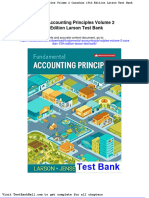 Fundamental Accounting Principles Volume 2 Canadian 15th Edition Larson Test Bank Full Download