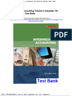 Intermediate Accounting Volume 2 Canadian 7th Edition Beechy Test Bank Full Download