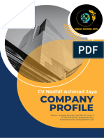 Company Profile CV Nadhif Achmad Jaya