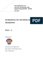 Day 1 (Feb 26, 2018) Schedule of Papers