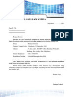 Lamaran Kerja