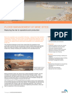 2 - Flood Management at Mine Sites - DHI Mining Solution Flyer