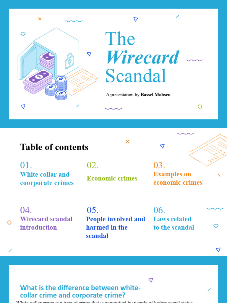 Wirecard Scandal PDF Fraud Criminology
