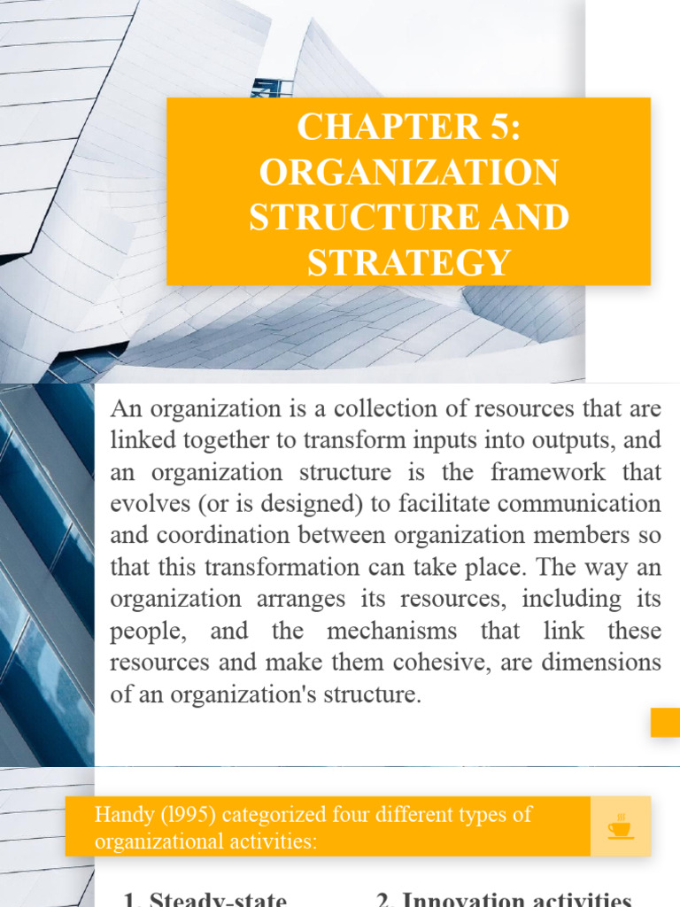 Chapter 5 Organizational Structure Final | PDF | Strategic Management ...