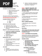 Procedures in Hazard Analysis in The Workplace