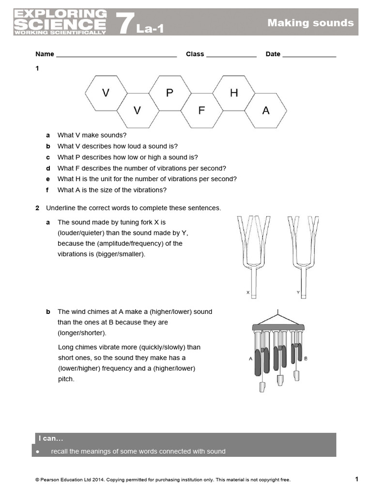 7la1 Making Sounds | PDF