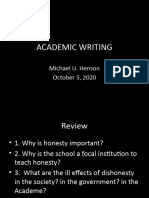 Academic Writing