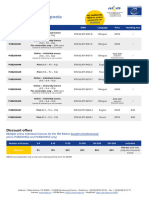 EDQM - 2024 Subscription To The European Pharmacopoeia - Supplements 11.3-11.5 - Direct Clients - Price List