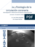 Anatomia y Fisiologia de La Circulacion Coronaria