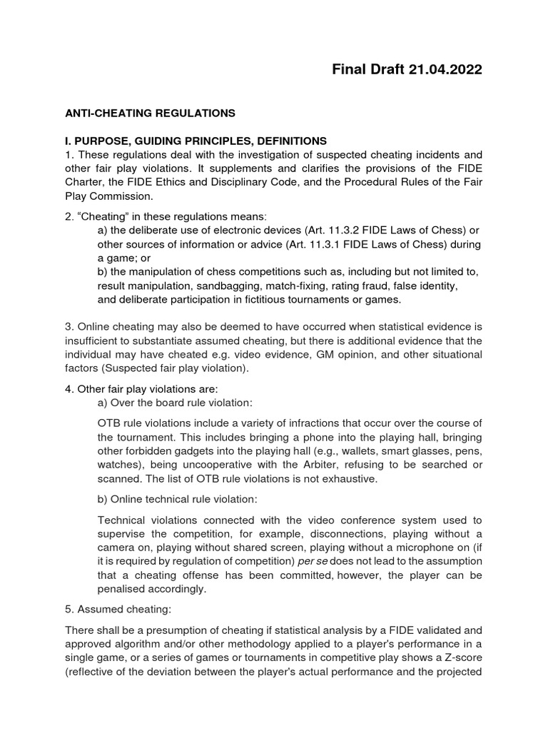 AC Regulations 2022 PDF Statistics Standard Score