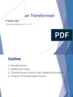 Rapat Spektral Daya Dan Transformasi Fourier