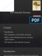 The Mamluk Dynasty