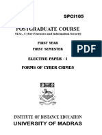 Forms of Cyber Crimes