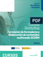 ESI Learning Cursos Gratuitos Formacion de Formadores y Elaboracion de Contenidos SCORM SVE2023