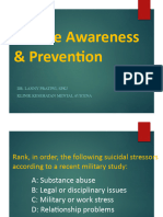 Suicide Awareness Prevention