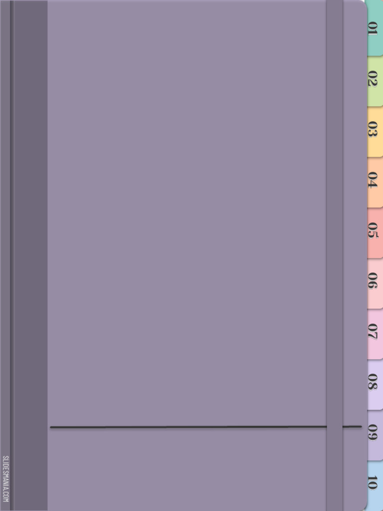Digital Notebook With Tabs and Stickers SlidesMania PDF