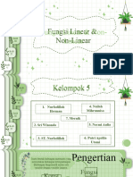 Fungsi Linear & Non-Linear