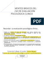 2.fundamentos Básicos Del Proceso de Evaluación Psicológica Clinica