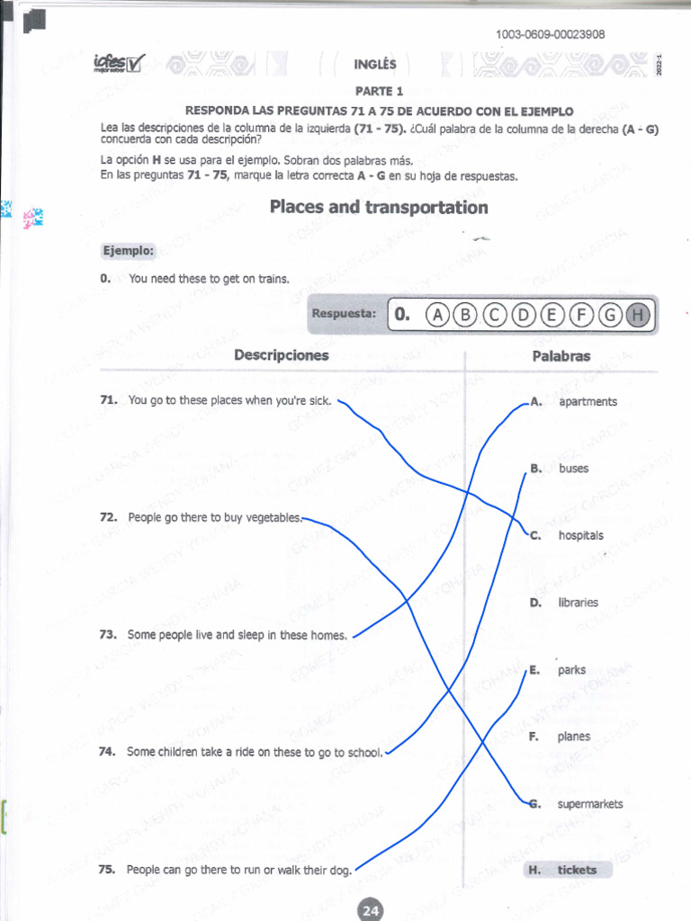 2022 Ingles RESUELTO | PDF