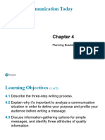 Business Communication Today, Fifteenth Edition, Chapter 4, Planning Business Messages