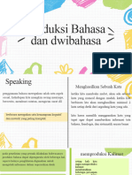 Produksi Bahasa Dan Dwibahasa