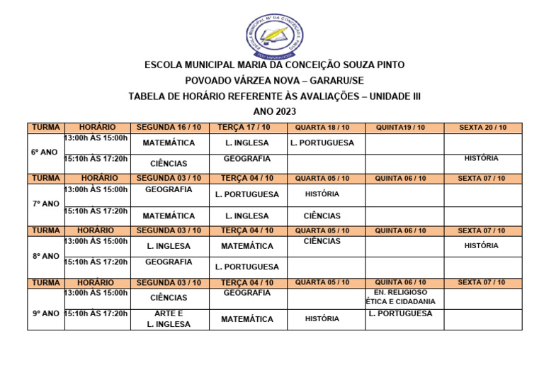 tabela-de-hor-rio-de-avalia-es-iii-pdf