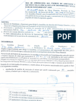 Acta de Eleccion Del Fiscal Pincha