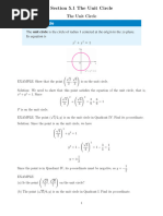 Unit Circle