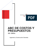 ABC de Costos y Presupuestos de Obra