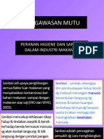 7. Peranan Higiene Dan Sanitasi Dalam Industri Makanan