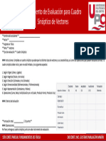 Instrumento de Evaluación Cuadro Sinóptico