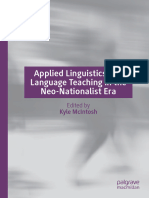 McIntosh, K. (Ed.) - (2020) - Applied Linguistics and Language Teaching in The Neo-Nationalist Era. Palgrave Macmillan.