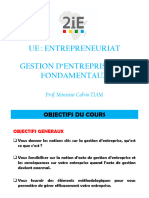 Cours Gestion D'entreprise & BM - Calvin TIAM