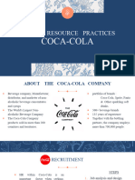 Coca-Cola: Human Resource Practices