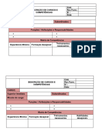 Modelo Descrição de Cargos