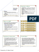 Unit II - Queue at CSJMU - 6 Slides Handouts