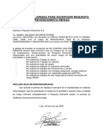 Declaracion Jurada Excepcion PDR Pesquera Diamante